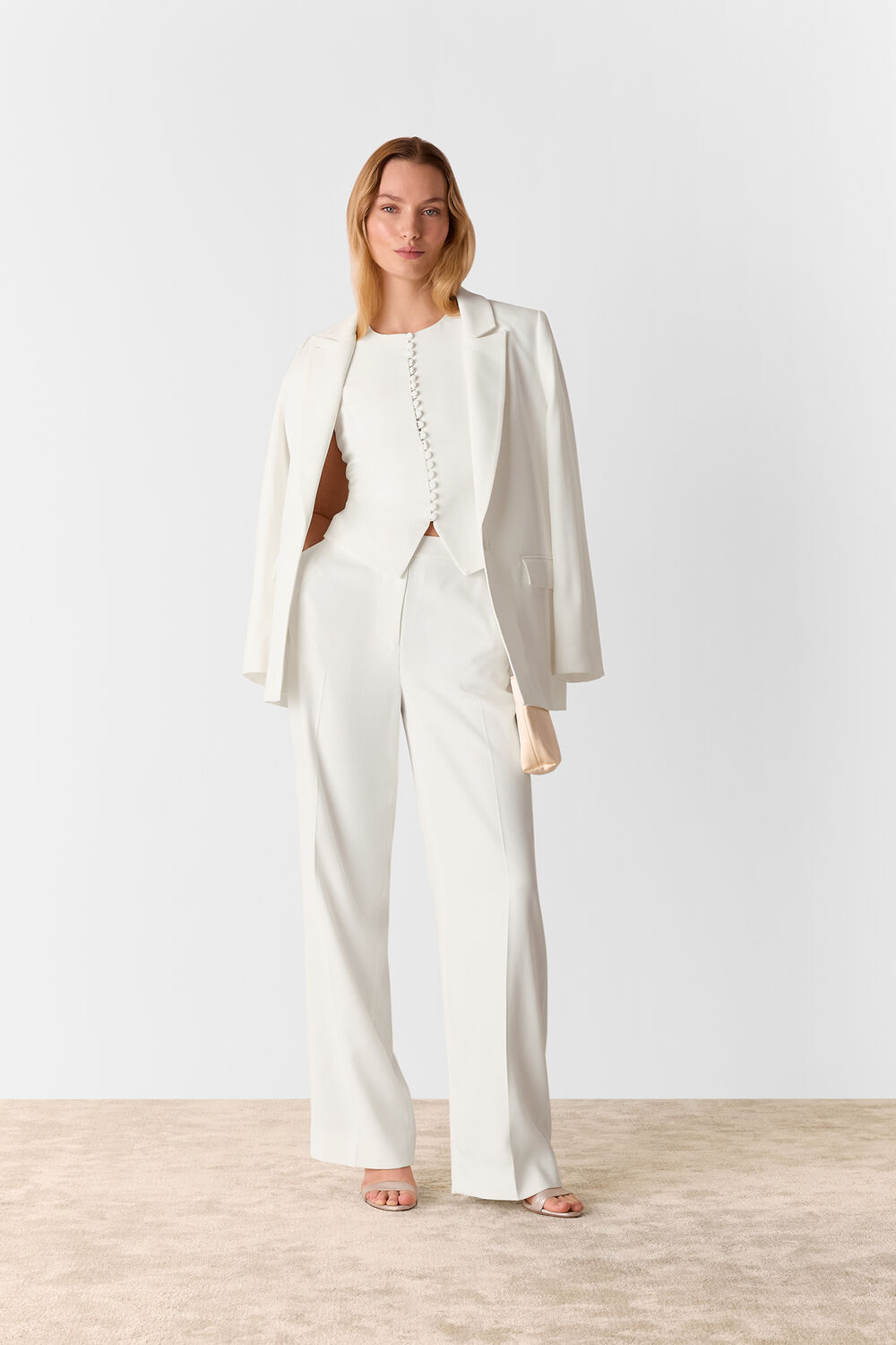 Ivory Andie Wedding Waistcoat